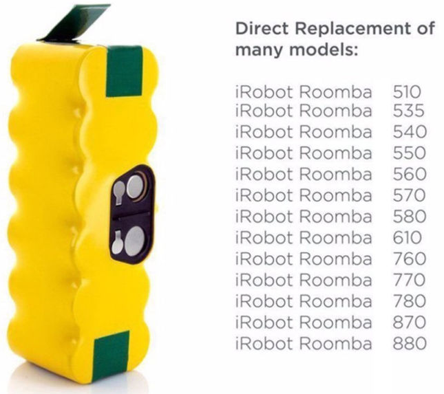 iRobot Roomba 700 Battery