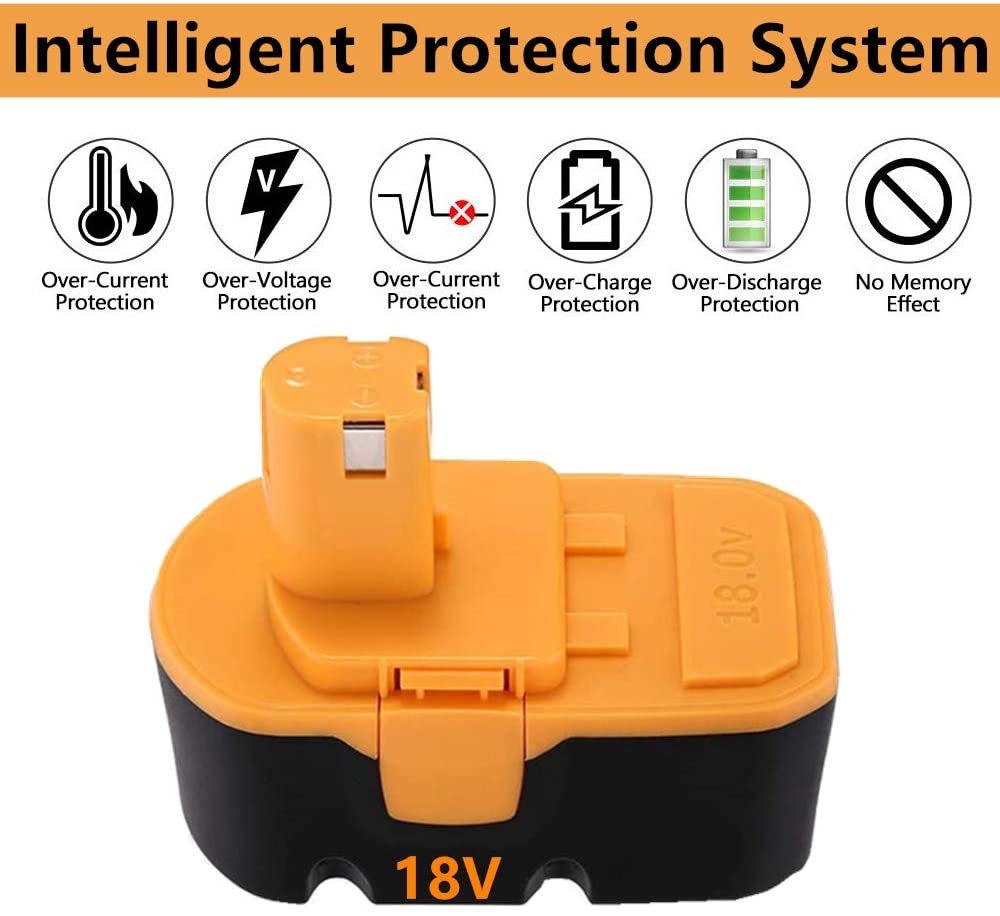 18V Ryobi P101, ABP1803 Battery - Image 3